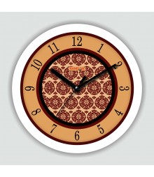 Colorful Wooden Designer Analog Wall Clock RC-2501